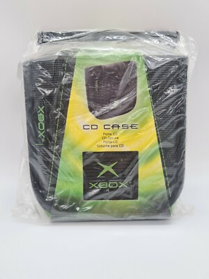 XBOX CD CARRY CASE | NEW / NEU | TRAVEL BAG DISC WALLET | ORIGINAL MICROSOFT