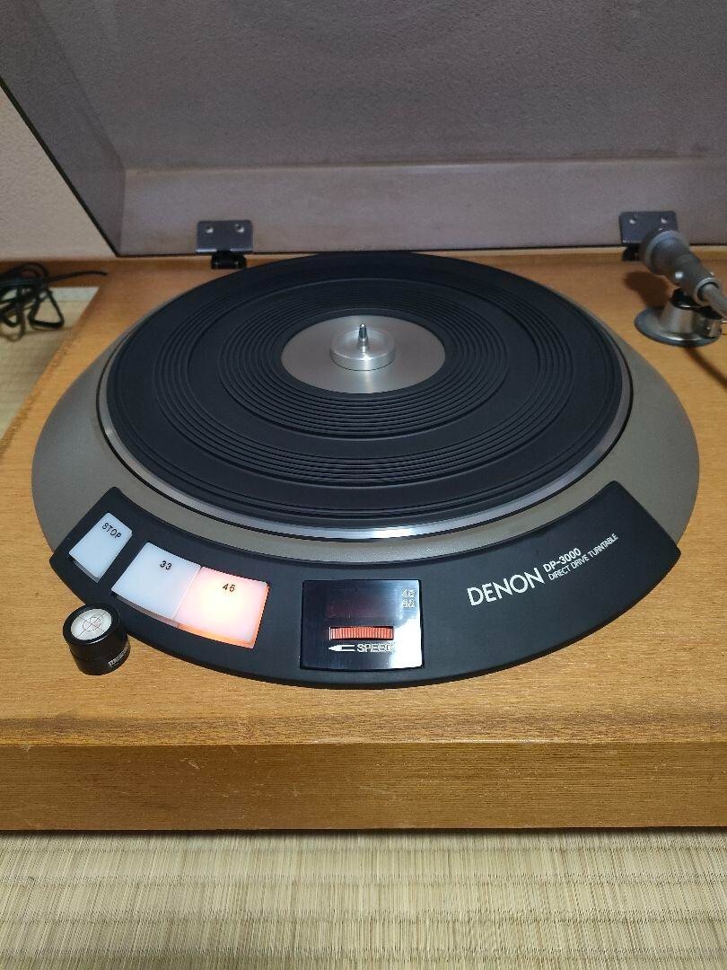 DENON DP-3000 & DP-3700F STEREO RECORD PLAYER Direct Drive