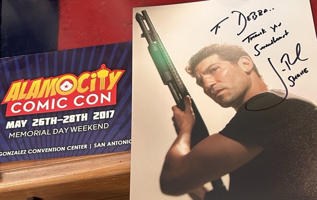 Jon Bernthal Signed The Walking Dead 8x10 Photo Autograph. Shane