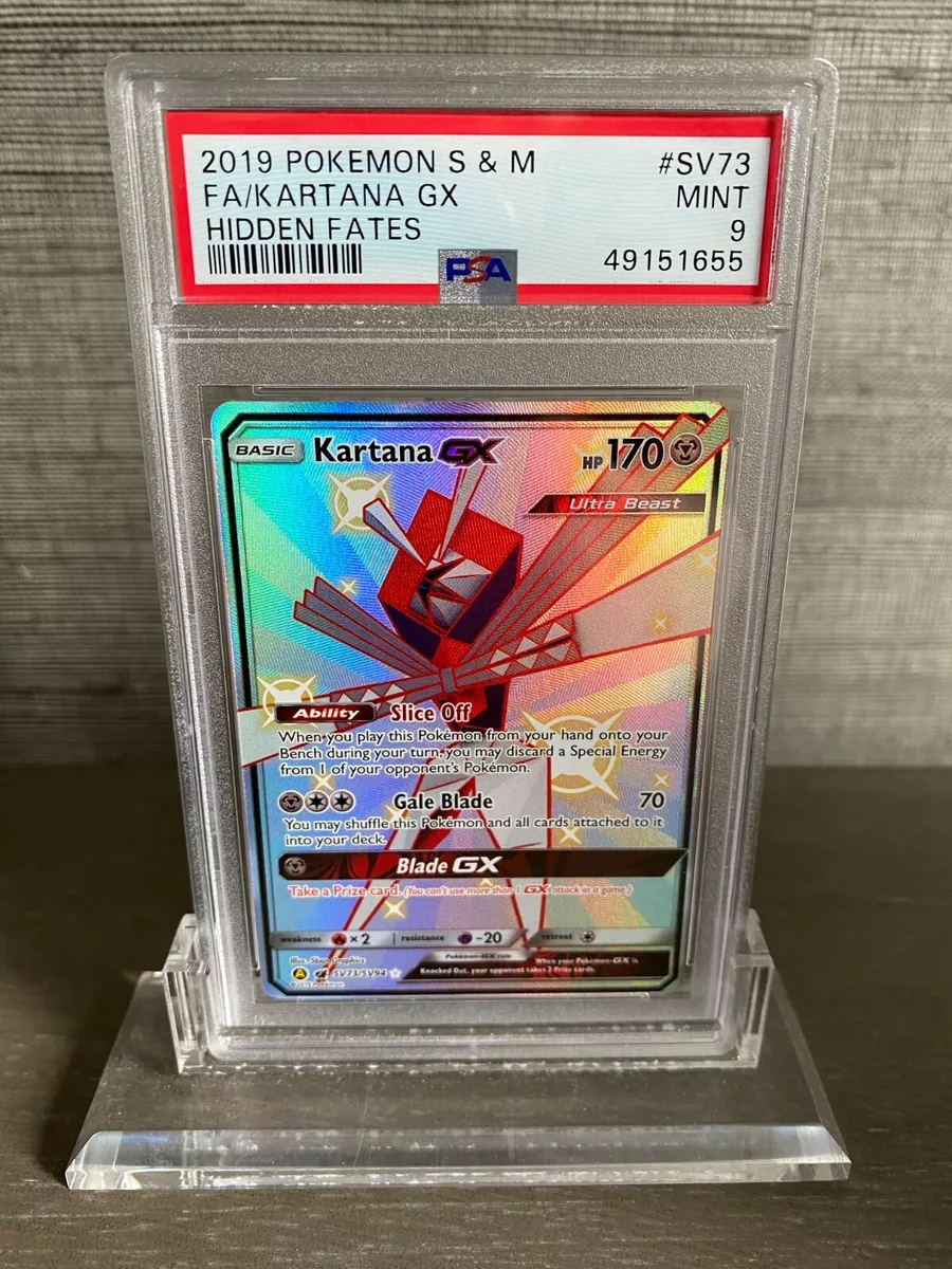 Shiny Kartana GX/Hidden Fates/Pokemon cards, Hobbies & Toys, Toys