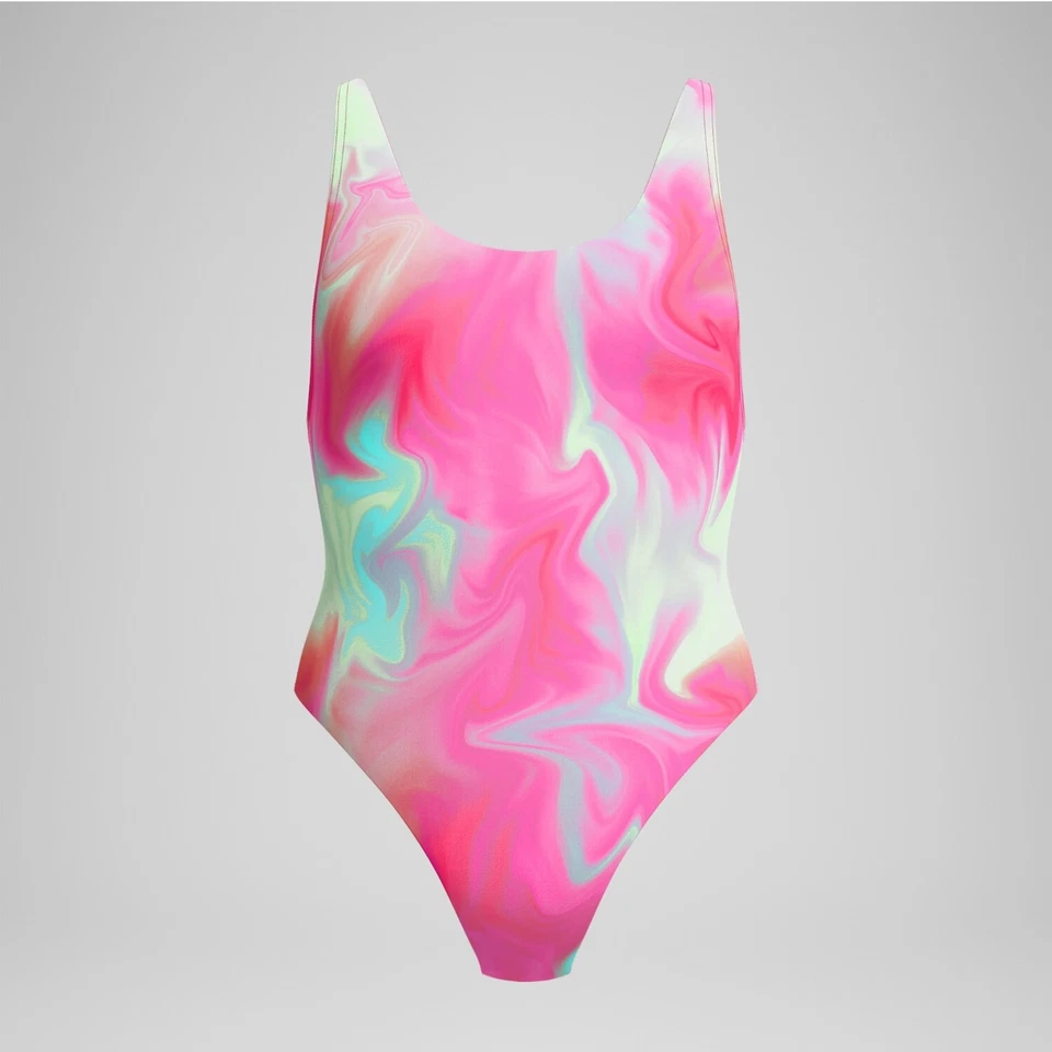 Speedo Badeanzug mit verstellbaren Trägern chlorbeständig Damen - Bild 4 von 4