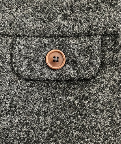 Boden Estella Wool Mini Skirt 100% Wool Dark Gray Size 8L Preppy - Picture 5 of 6