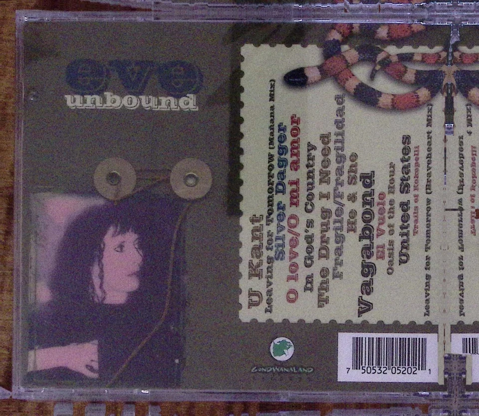 EVE UNBOUND UNITED SNAKES GONDWALAND RECORDS STILL FACTORY SEALED! CD 3436 Foto 2 de 2
