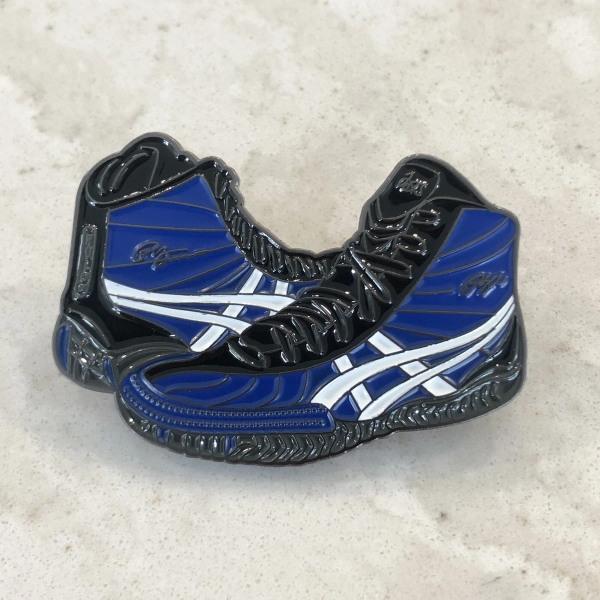 Custom Asics Rulon Wrestling Shoe Pin