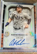 2022 Topps Tribute - Tribute Autographs Austin Meadows #TA-AM /199 (AU)