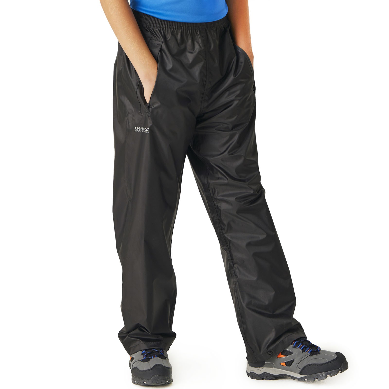 Regatta Unisex Kids Stormbreak Outdoor Waterproof Walking Overtrousers 15-16Yrs