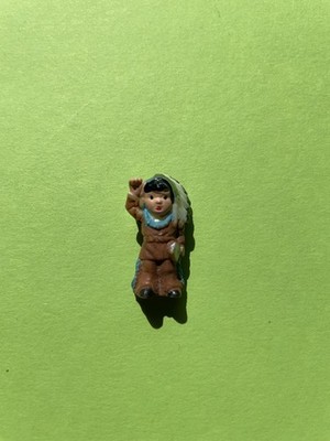Uei Alte Figuren Indianerjunge 70er Jahre HK