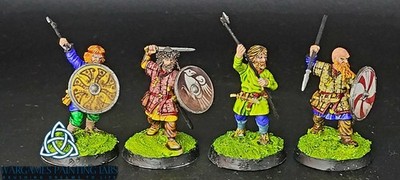 USA Duty Paid Painted Unarmoured Viking Set for SAGA other Wargames miniature