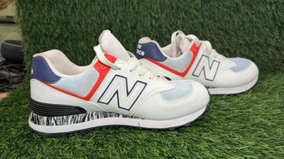 New Balance 574 White Ghost Pepper Women's  - US Size 7
