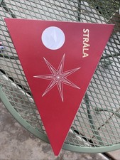 Ikea STRALA Star Pendant Lamp/ Table lamp Shade White Dot Pattern 28" NEW