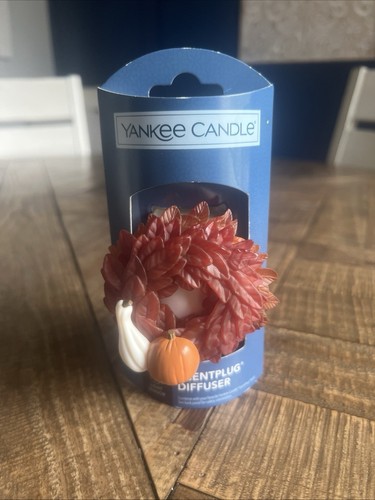 Yankee Candle Olor Plug Difusor Sensor de Luz Tiempo de Otoño Corona Calabaza Iluminar