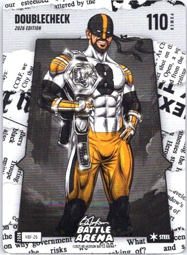 2026 Bo Jackson Battle Arena Doublecheck Headliner Battlefoil Aaron Rodgers