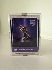 DeMAR DeROZAN Sacramento Kings 40th Anniversary Ltd Edition /5000 Players Pin