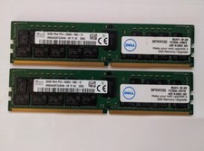 LOT OF 2 - SK Hynix 32GB 2Rx4 PC4-21300R 2666MHz DDR4 Memory HMA84GR7DJR4N-VK