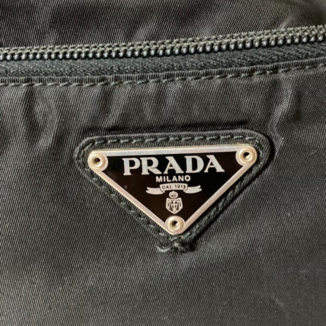 Good condition PRADA triangular logo plate nylon … - image 6
