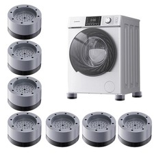 Washing Machine Feet Pads, 8 Pieces Adjustable Height Pads...