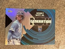 2022 Topps Chrome Update Generation Now Chrome Bobby Witt Jr #GNC-23 Rookie RC!!
