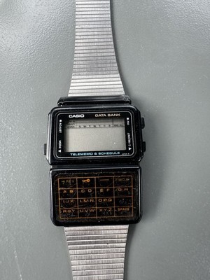 Vintage Casio DBC-60 Databank Calculator Watch Made in Japan 1985