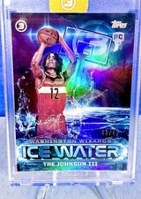 2025-26 Topps Three - Tre Johnson III Ice Water Rookie 48/49