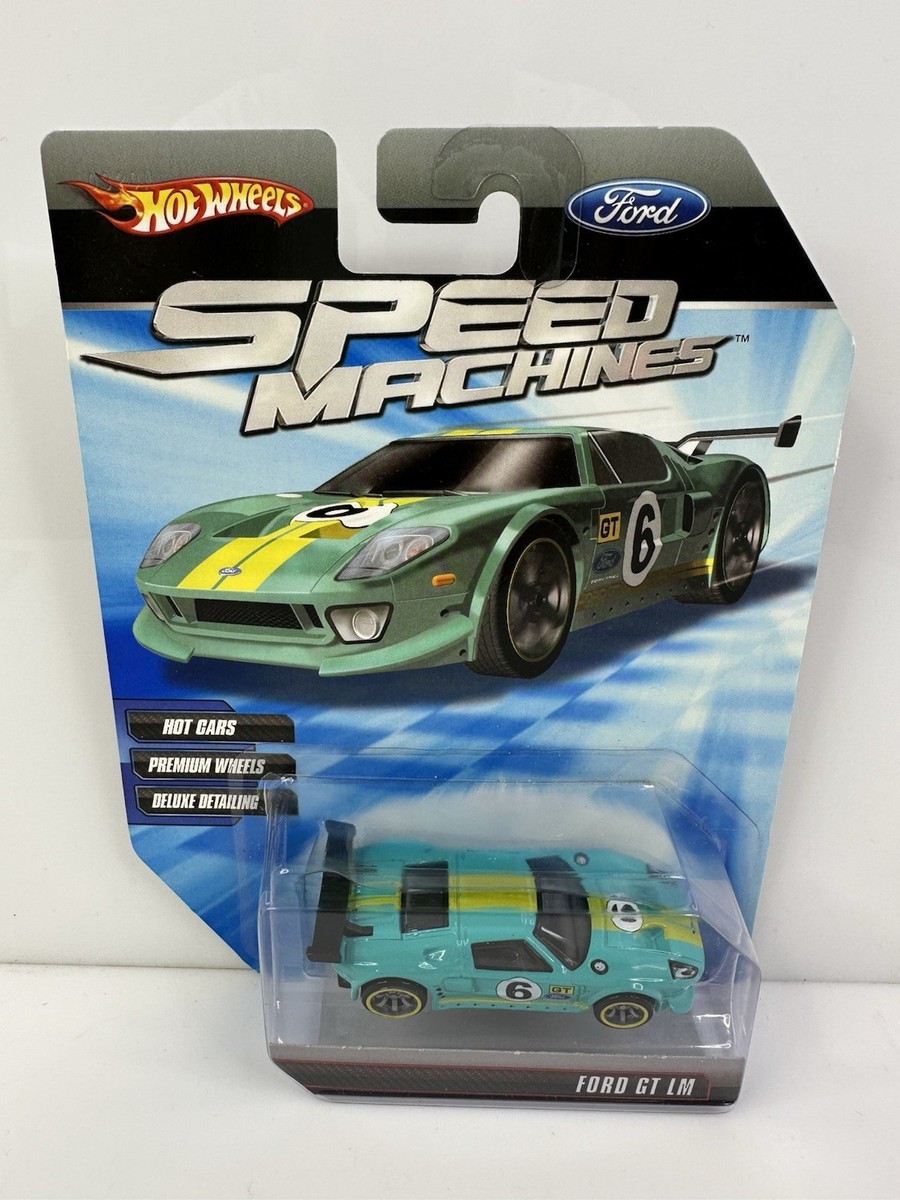 Hot Wheels Speed Machines Ford GT LM Teal Blue | eBay