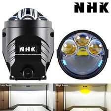 Nhk 3.0 Blue Bi Led Fog Projector Lens Led Fog Lamp White 6k Retrofit Upgrade