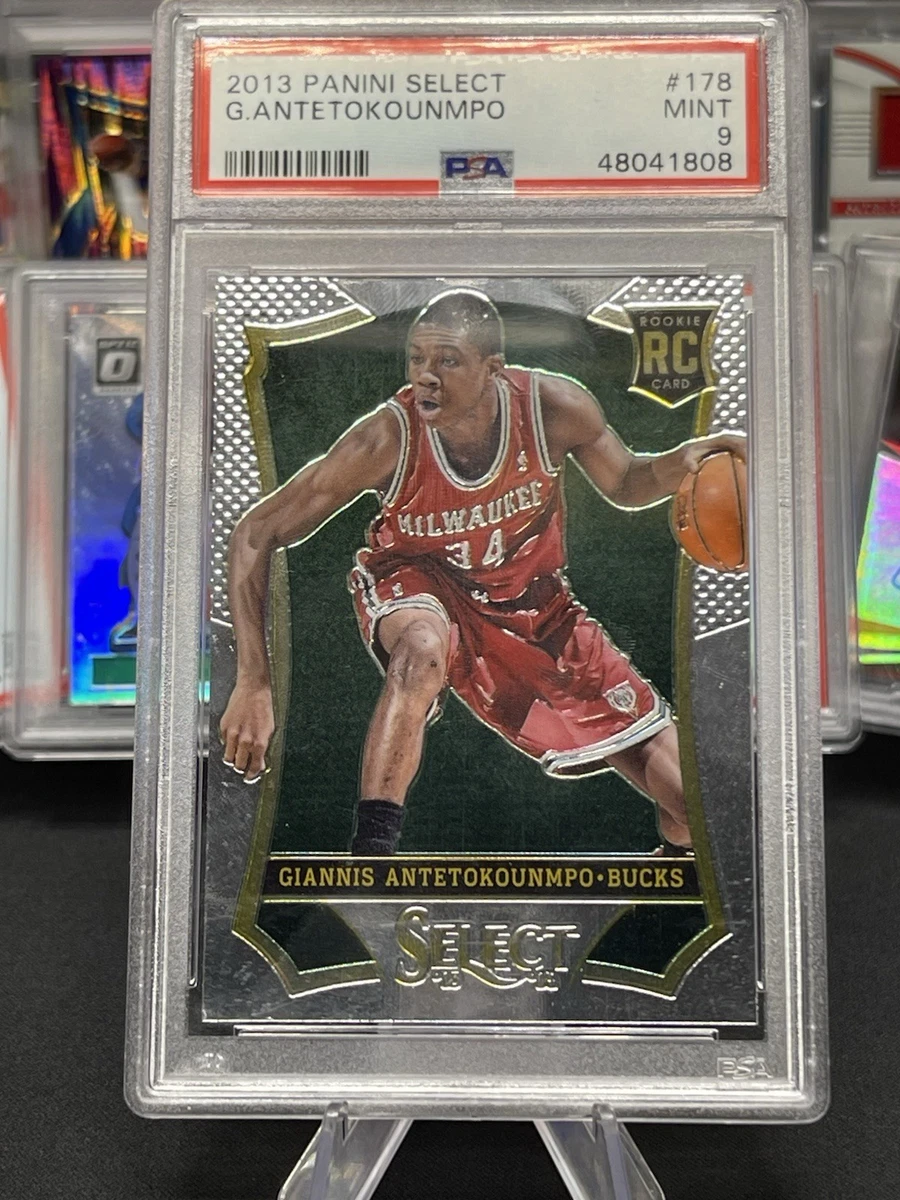 Giannis Antetokounmpo Basketball Grade 9 Rookie Sports Trading