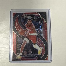 2024 25 Panini Select Jalen Green Premier Prizm Red Scope /249 Rockets