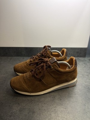 Massimo Dutti Brown Suede Trainers Men s EU 42 / UK 8 Smart Casual