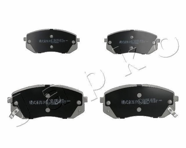 Japko Bremsbelagsatz, Scheibenbremse Vorderachse U.A. FüR Hyundai, KIA-image