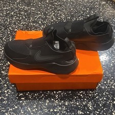 Nike Flex Runner 3 GS Boys 5Y Slip-On Sneakers Black Breathable Mesh