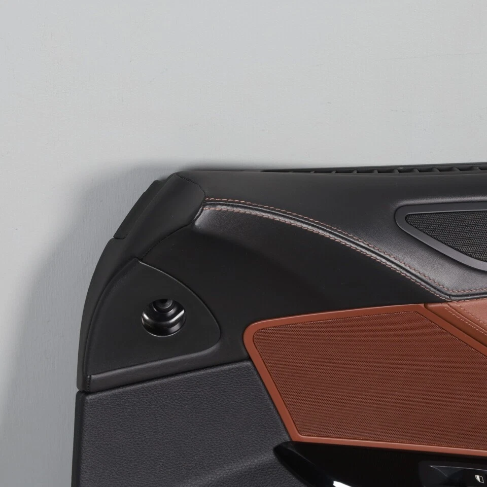 13-15 BMW 640i 650i Gran Coupe Front Door Panel Right Zimtbraun OEM Used Foto 2 de 4