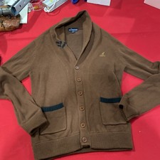 Vintage Kangol Knit Cardigan Bucket Hat Cardi...