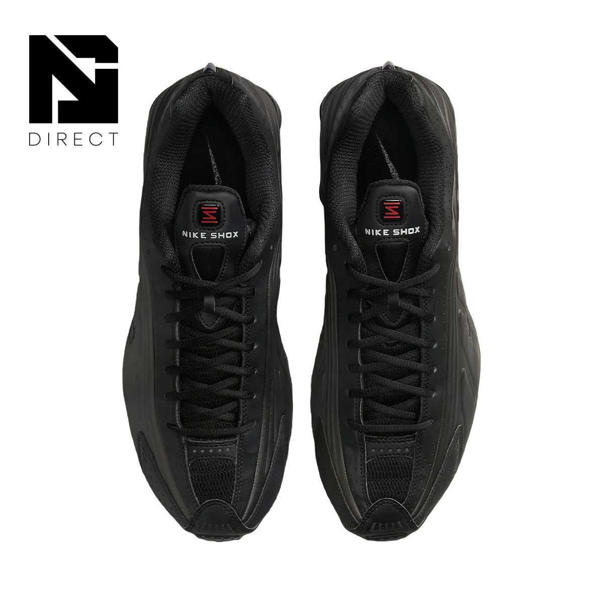 Nike Shox R4 2025 Triple Black HQ1988-001 Men\'s Athletic Sneakers Black Size 9 - Nike Shox R4 2025 Triple Black for sale online | eBay main image 3