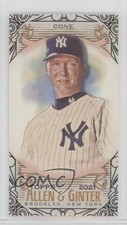 2021 Topps Allen & Ginter's Mini Black Border Short Print David Cone #314 0t2