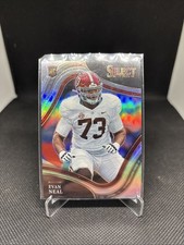 Evan Neal 2022 Panini Select Draft Picks #197 Alabama Crimson Tide NFL READ