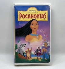 Pocahontas VHS Disney Video Tape Masterpiece Collection VTG Clamshell Nearly New
