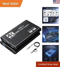 High-Stability USB 3.0 Video Capture Card: 4K HDMI, Compatible with All Devices