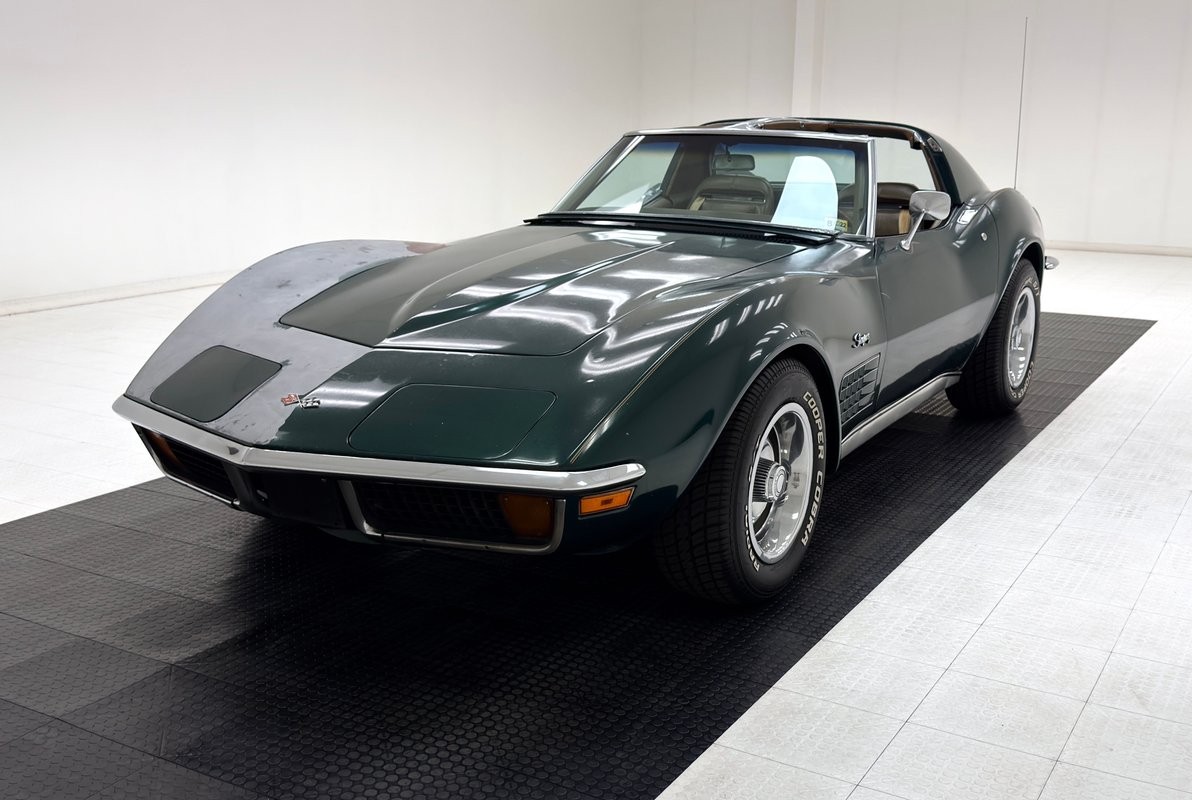 1972 Elkhart Green Metallic Chevrolet Corvette   | C3 Corvette Photo 2