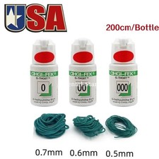 Dental Gingival Retraction Plain Knitted Cotton Cord Packing Size 000/00/0 USA