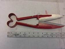 1980's vintage hand shears all steel (China) "Red Cock Brand" NEW old stock