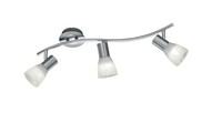 Moderner 18W Led Spot Strahler Flur Nickel Matt Metall Modern Alabaster Licht