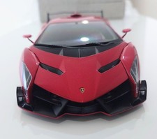 AUTOart Lamborghini Veneno 1/18 Diecast Model Red with Display Base