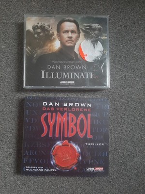 Dan Brown 2er Hörbuch Set Illuminati + Das verlorene Symbol Wolfgang Pampel...
