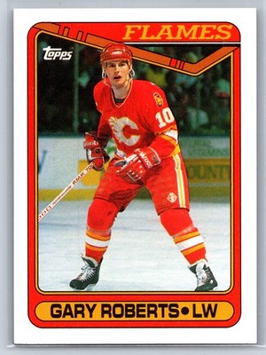 1990-91 Topps #161a Gary Roberts