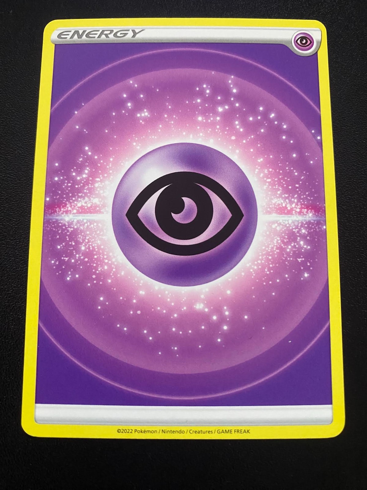 Nintendo Pokemon TCG 2022 Basic Psychic Energy Card