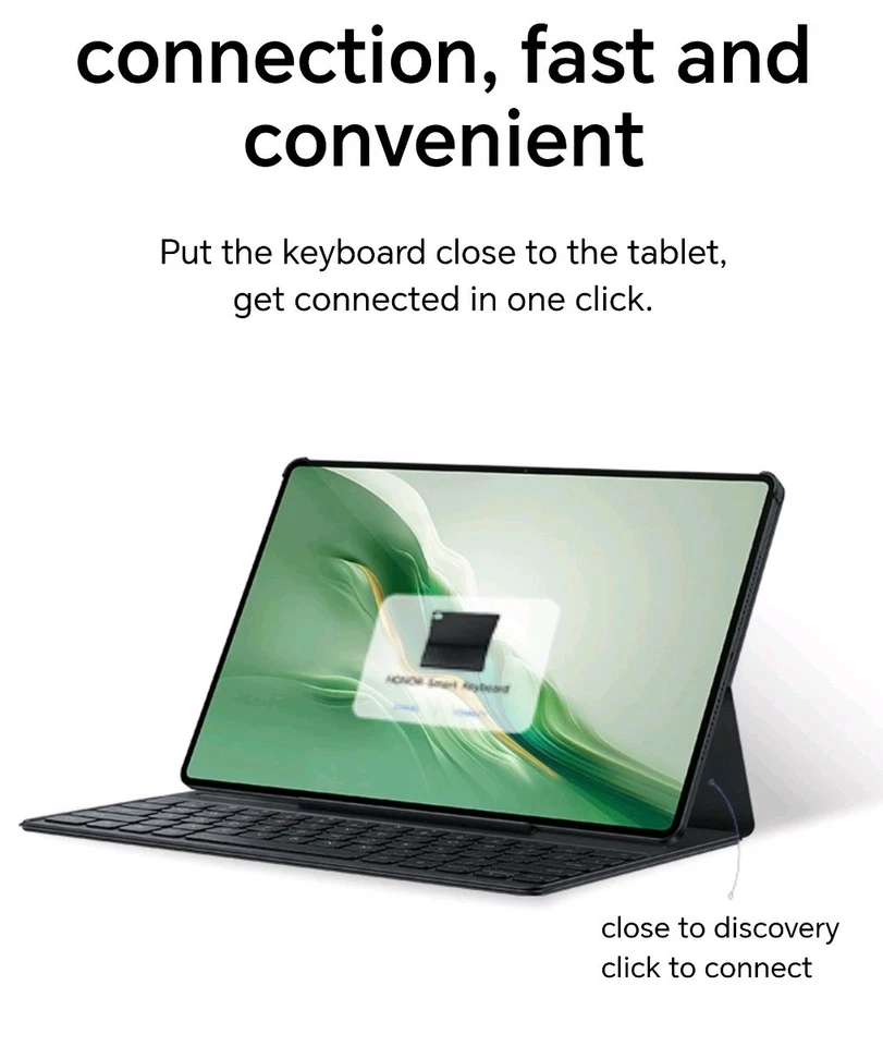 Brand New Official Genuine HONOR magic pad 2 Smart Bluetooth Keyboard / Case. - Image 3 of 4