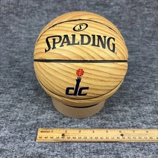 Spalding NBA Washington Wizards Collectible Woodgrain Mini-Basketball
