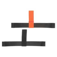 2pcs Black Rubber Diving Equipment Band Hose Holder Retainer Tank Strap Scuba