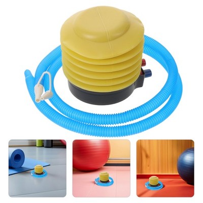 2 Sets Exercise Foot Pump with Nozzles Inflatable Air Inflator