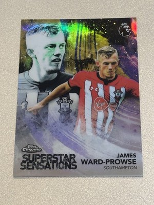2018-19 Topps Chrome EPL James Ward-Prowse Superstar Sensations Gold /50